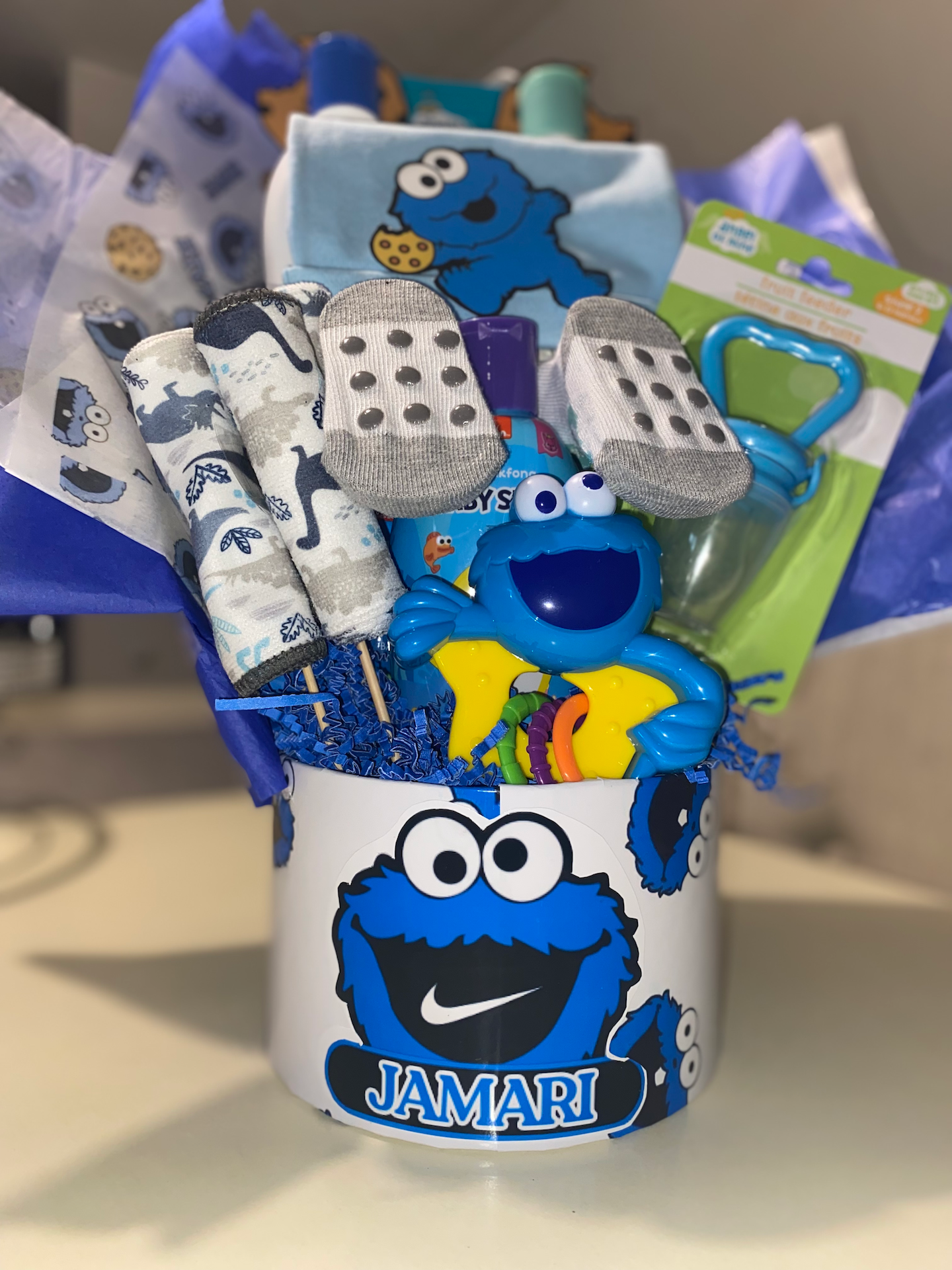 Custom Babyshower Basket