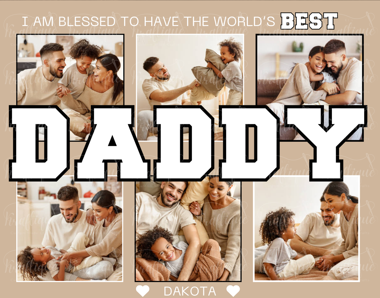 Custom Father’s Day Photo Frames
