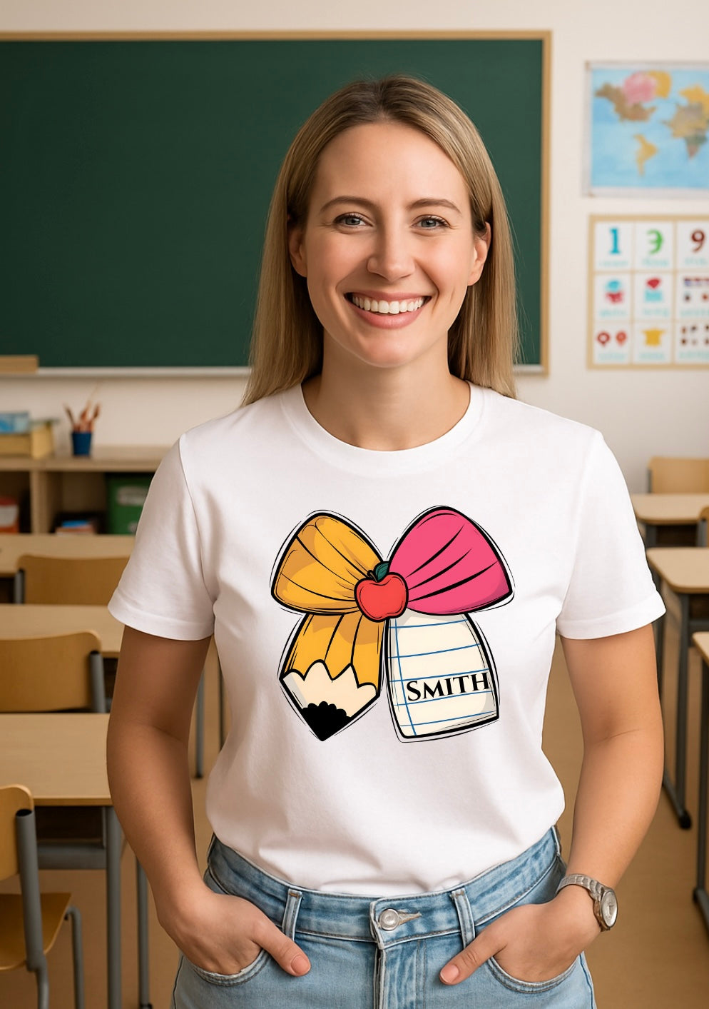 Teacher Graphic T-shirt