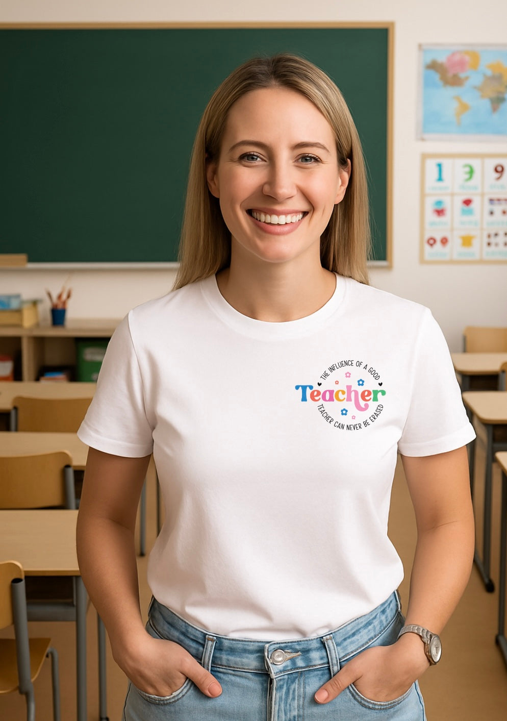 Teacher Graphic T-shirt