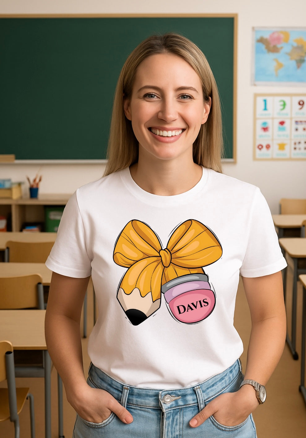 Teacher Graphic T-shirt