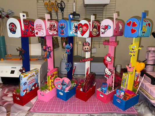 Custom Valentine Mailbox Treat Holder – Kids Edition