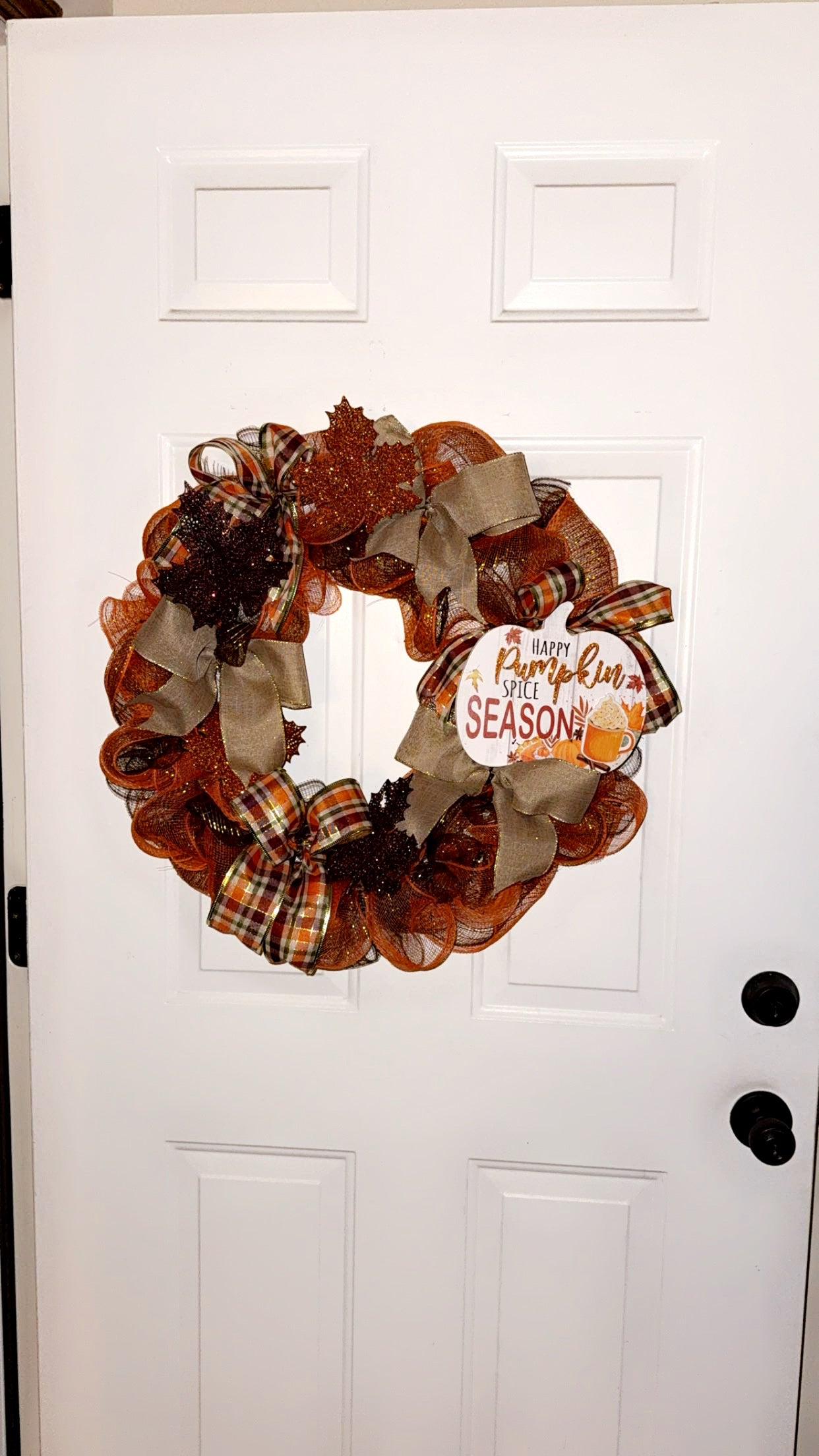 Custom Fall Wreath
