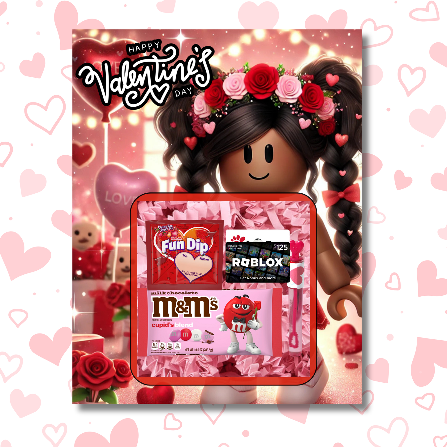 Jumbo Valentine’s Day Treat Card