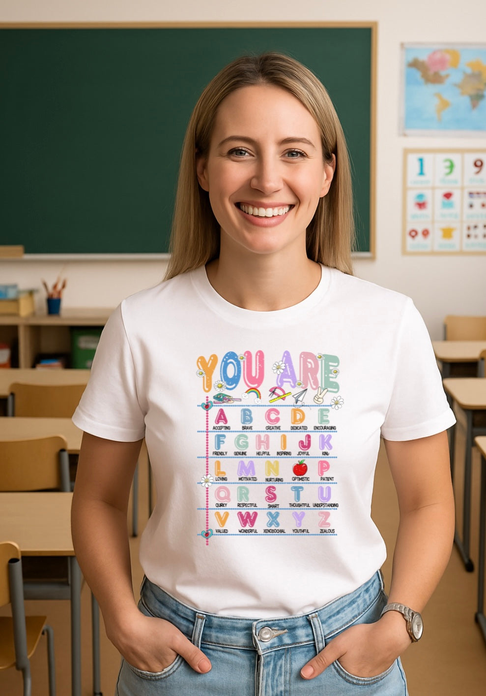 Teacher Graphic T-shirt
