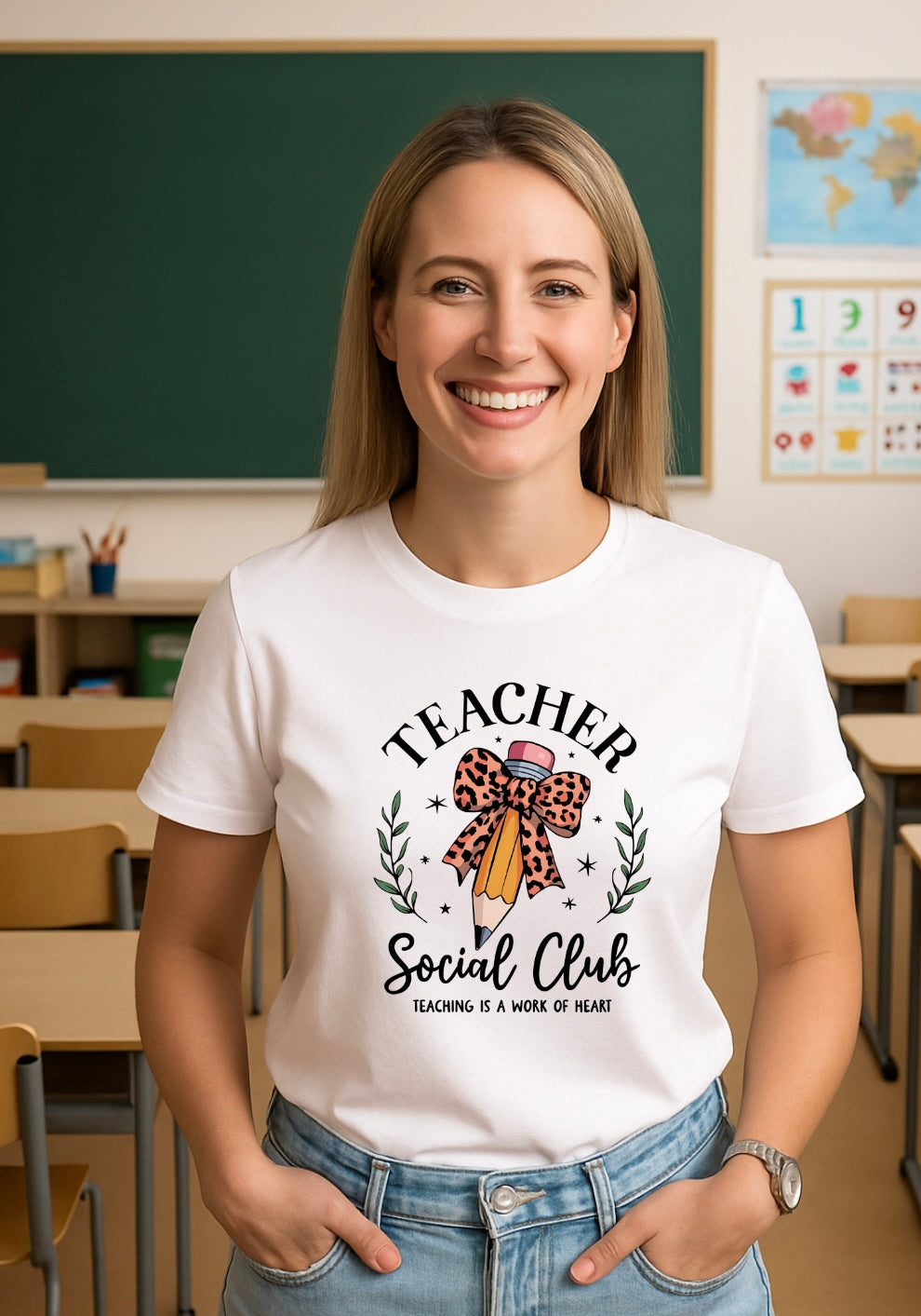 Teacher Graphic T-shirt